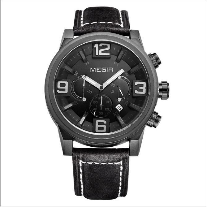 Men's Watch Three-eye Luminous Waterproof