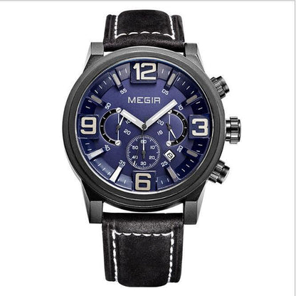 Men's Watch Three-eye Luminous Waterproof
